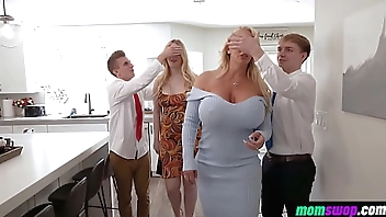MomSwop - Giant Ass Moms Rewards Their Boys after Surprise Dinner