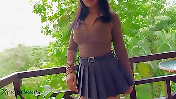 This Holiday is Perfect because of the Hot Grinding from this Busty Brunette - Xreindeers