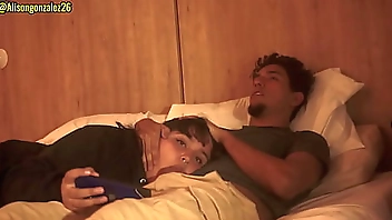 Watching a movie with my stepbrother and I accidentally swallowed his penis (they almost discovered us) ALISONGONZALEZ26