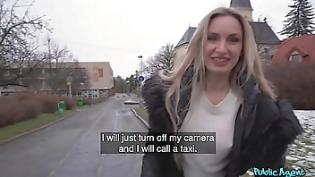 Captivating Blonde Micky Muffin Bends Over & Rides Martin's Cock To Earn Some Cash - FAKEHUB