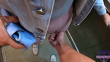 Real 18 slut gets her asshole destroyed with NO MERCY on the staircase