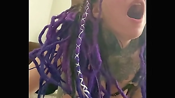 Submissive girl moan Black Lives Matter while getting broken in by black cock