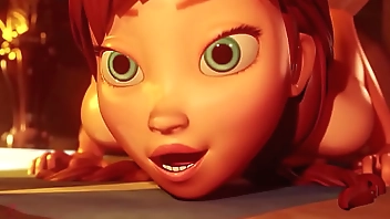 Anna Frozen Hardcore Anal Sex and Blowjob 3D Animation