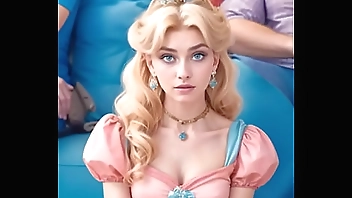 Cartoon Princess Peach & Super Mario Bros. 3D Animation Adult Cartoon