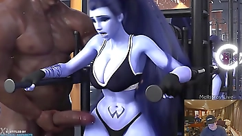 Training Session with Widowmaker (Overwatch Hentai 3D)